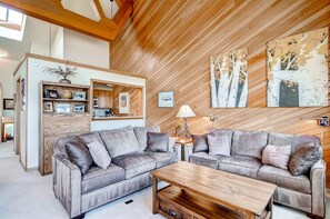Plenty of space for large families to sit in living room