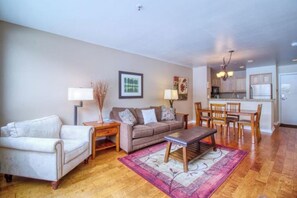 Living Room and Dining Area