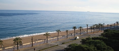 Vue sur la plage/l’océan