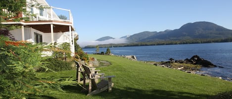 Anchor Inn by the Sea - our guests love the yard and the view.