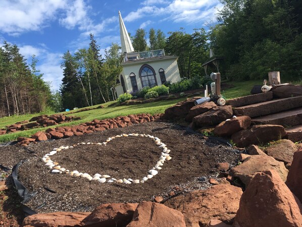 Overnattingsstedets uteområder