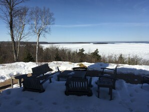 Even beautiful view of Peninsula State Park and the Bluff in the winter