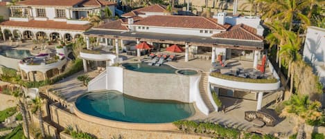 Aerial view Casa Las Olas
