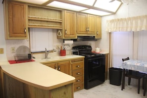 Spacious kitchen