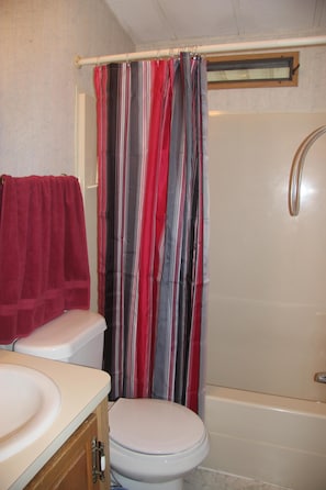 Bathroom with tub