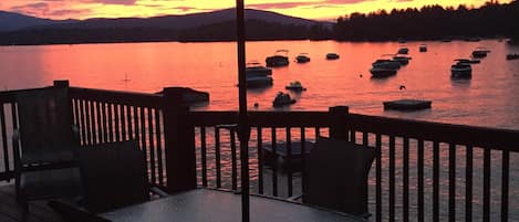 Glorious Sunset from the Main House Deck!