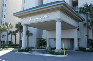 We have 2 high speed elevators and plenty of parking on property.