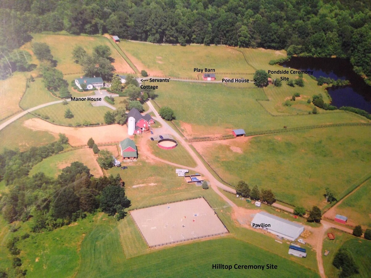 Enjoy Horses as your neighbors on our 600 Acre Horse/Cattle Farm.