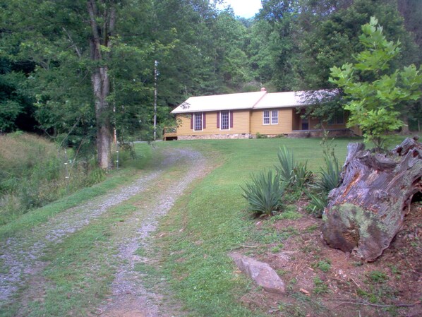 Arriving at the Farm Cottage