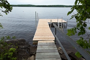 Lakeside Cabin Dock
