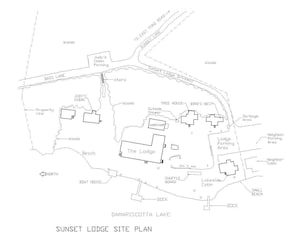 Sunset Lodge Site Plan