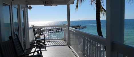 Ocean view deck