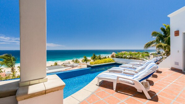 Villa Fiesta, just steps away from the beach.