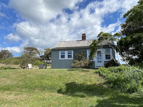 Front of cottage