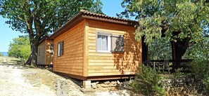Façade extérieure du chalet M4