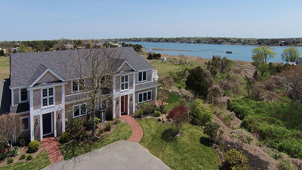 Oyster Pond at Chatham Townhome 31 & 32 Exterior. Rent together for more space.