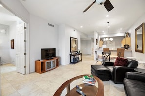 Open view of Great Room Living Space