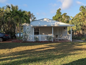 Property Side - Covered Porch