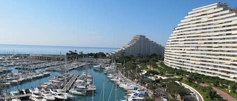 Vue de l'appartement vers la Marina