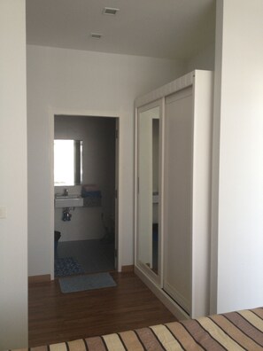 Dressing and bathroom