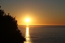 coucher de soleil sur le golf du Valinco