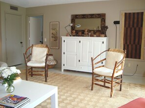 Living Room with Entertainment Center