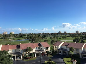 Golf Course View from the Balcony