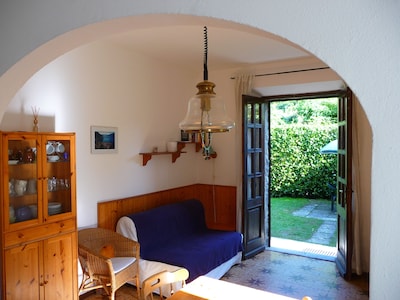 Ferienwohnung - Menaggio Haus mit private Garten. Internet WiFi free