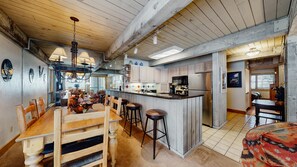 Kitchen and Dining Area