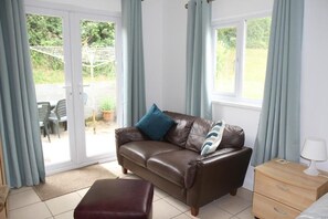 ground floor bedroom with French patio doors