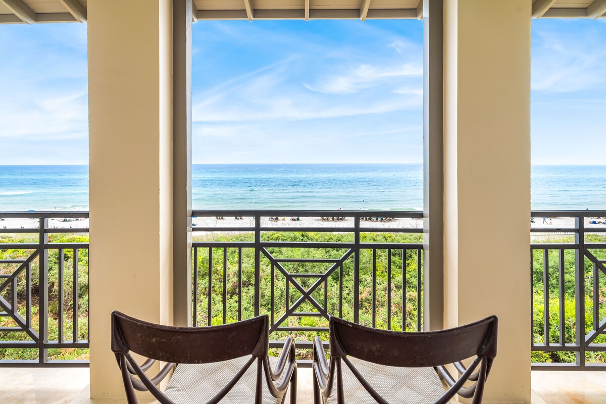 Walter’s Cottage – Gulf Front Views! 3 King Beds! Free Fitness/Tennis!