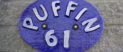 Puffin Name plaque