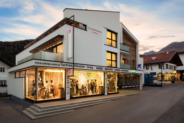 Fassade der Unterkunft