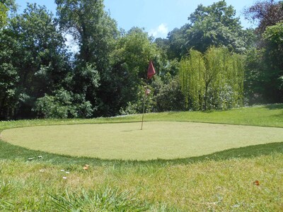 Apartment "Les Palmiers" with golf and swimming pool