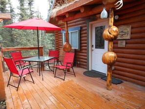 Guest cabin entrance