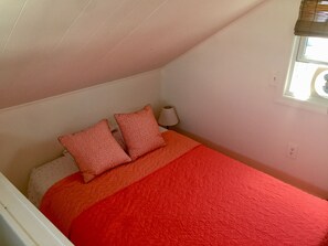 Lofted bedroom