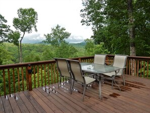 Large open deck to enjoy a meal or just relax with the Great View