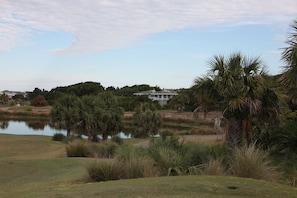 View of the house from the 16th tee