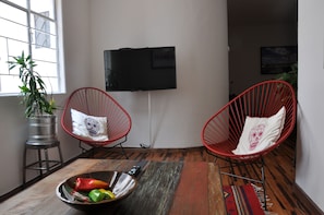 Salon with TV
