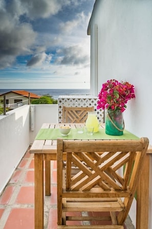 Private balcony perfect for morning coffee right off the master bedroom suite.