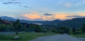 View from our street