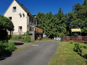 Auffahrt zum Ferienhaus