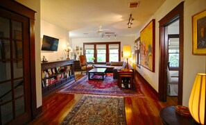 Spacious Living Room with Lots of Light (looking to front of house)