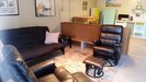 Futon in Living Area