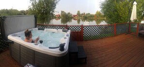 Hot Tub and Decking 