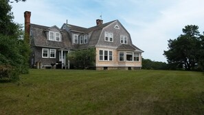 Back of House Showing Barbecue Grills