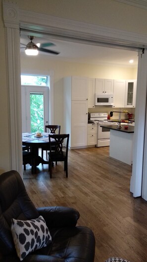 Dining room from sitting area