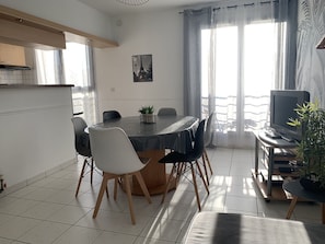 very clearly dining room