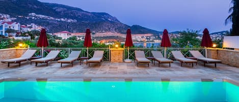 Unobstructed views across Kalkan Bay