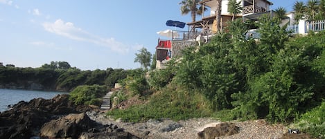 Small beach 2. View from the north.